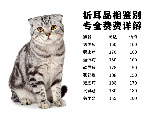 折耳猫品相识别与遗传病风险,疫苗驱虫费用详解