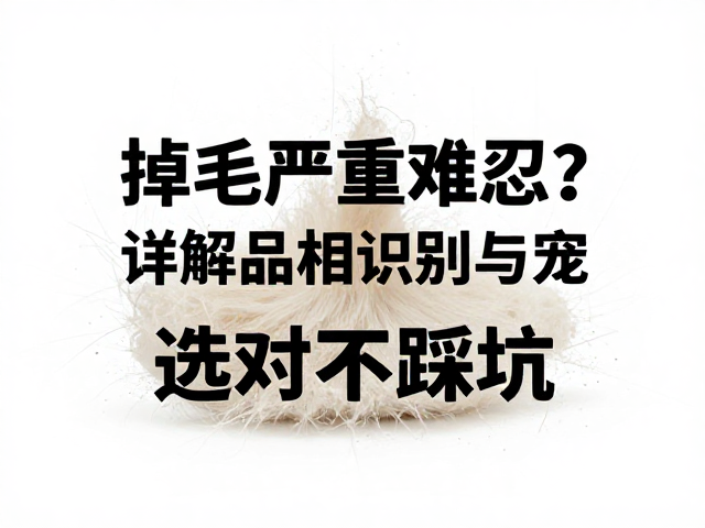 掉毛严重难忍?详解品相识别与宠物兼容性,选对不踩坑