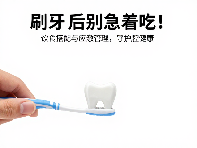 刷牙后别急着吃!饮食搭配与应激管理,守护口腔健康