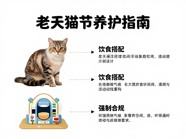 老年猫关节养护指南，饮食搭配与通风居住空间优化