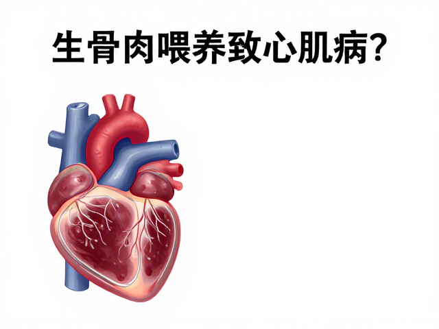 生骨肉喂养致心肌病?关节护理与心脏健康科学指南