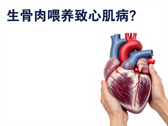 生骨肉喂养致心肌病?关节护理与心脏健康科学指南