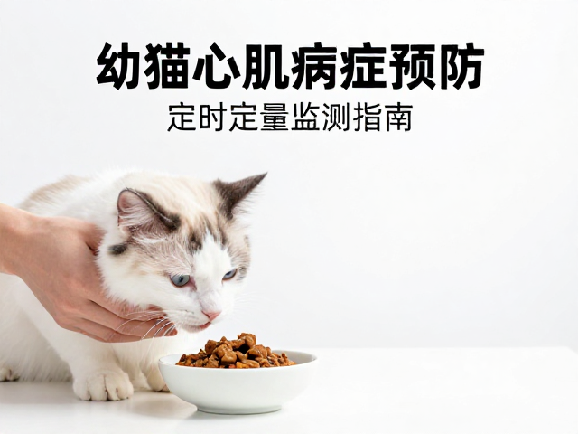 幼猫心肌病症预防，定时定量喂食与成长监测指南