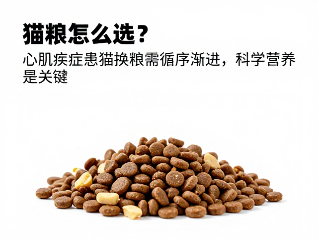 猫粮怎么选？心肌病症患猫换粮需循序渐进，科学营养是关键