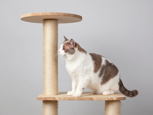 心肌病症猫能爬稳吗?选安全猫爬架,针梳护理指南