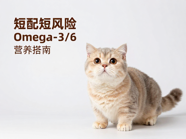 曼基康短腿猫繁育,短配短风险与Omega-3/6营养搭配指南