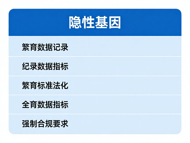 蓝色为隐性基因？揭秘配色繁育与记录繁育数据的黄金法则