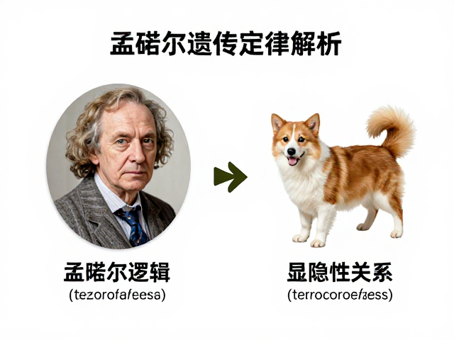 孟德尔遗传定律解析,基于品种标准对照的犬猫配色繁育指南