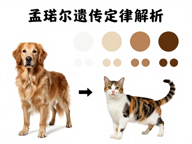 孟德尔遗传定律解析,基于品种标准对照的犬猫配色繁育指南