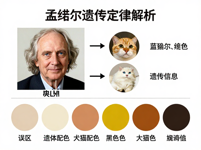 孟德尔遗传定律解析,基于品种标准对照的犬猫配色繁育指南