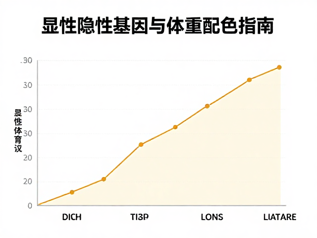 宠物繁育干货,显性隐性基因与体重曲线配色指南