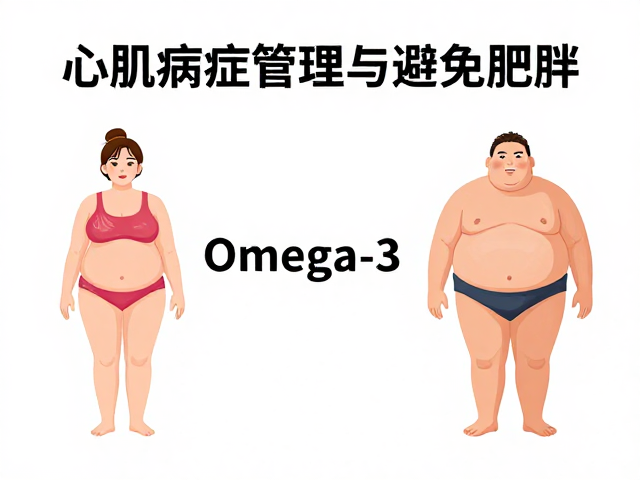 心肌病症管理,适量Omega-3与避免肥胖的科学建议