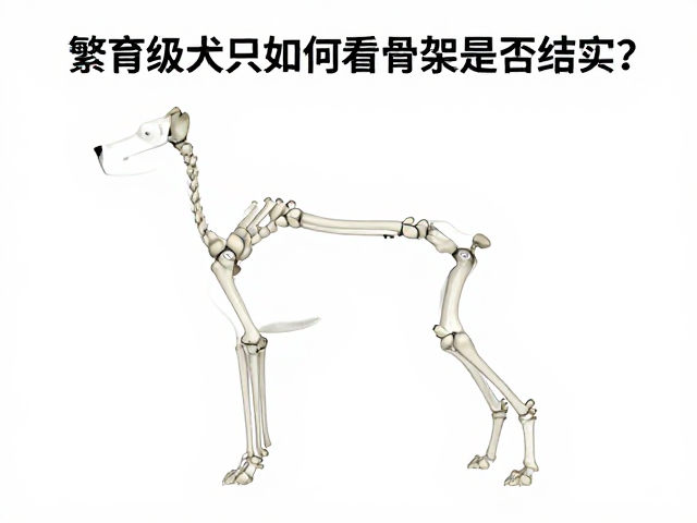 品相识别指南,繁育级犬只如何看骨架是否结实?