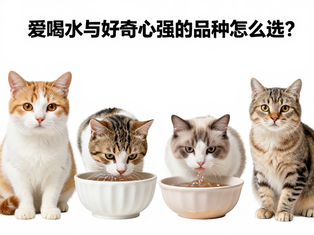 猫咪品相识别指南,爱喝水与好奇心强的品种怎么选?