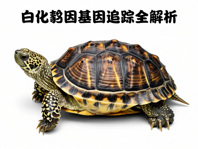 白化豹纹龟繁育指南，神圣配色象征与后代基因追踪全解析