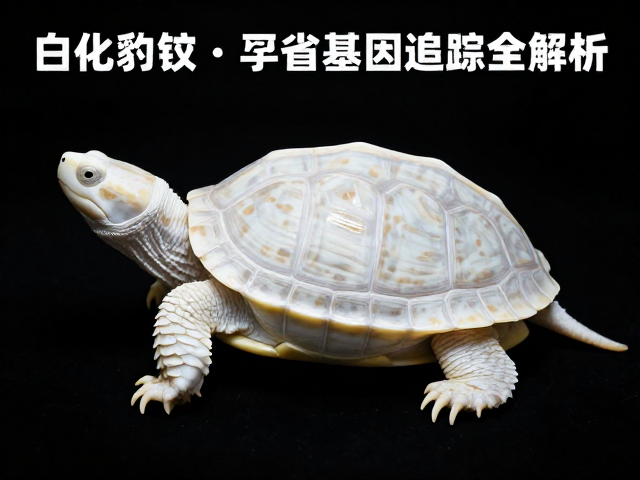 白化豹纹龟繁育指南,神圣配色象征与后代基因追踪全解析