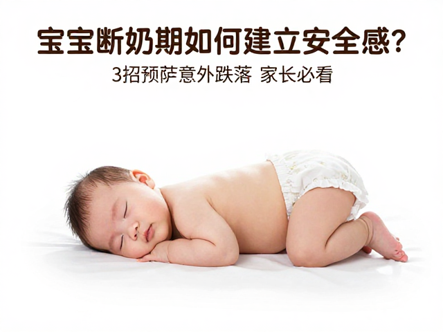 宝宝断奶期如何建立安全感?3招预防意外跌落,家长必看