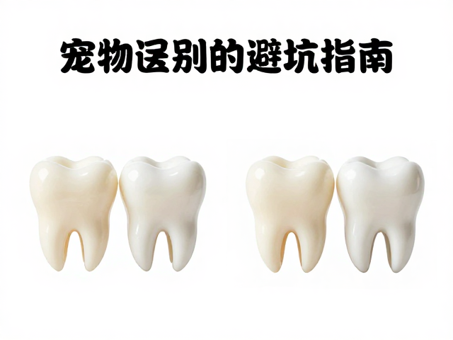 宠物店品相识别避坑指南,牙齿问题对比与选购建议