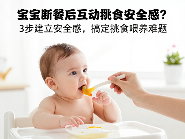 宝宝断奶后挑食没安全感？3步建立安全感，搞定挑食喂养难题