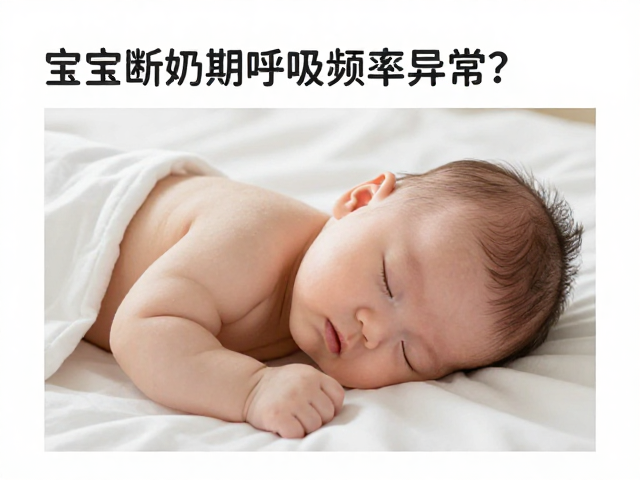 宝宝断奶期呼吸频率异常?打造安静休息区助安睡