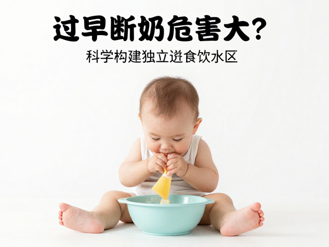 过早断奶危害大?科学构建独立进食饮水区,助力宝宝健康过渡