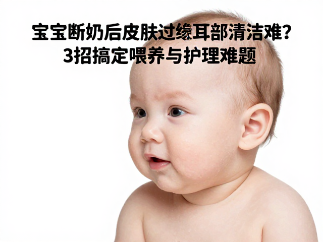宝宝断奶后皮肤过敏、耳部清洁难?3招搞定喂养与护理难题