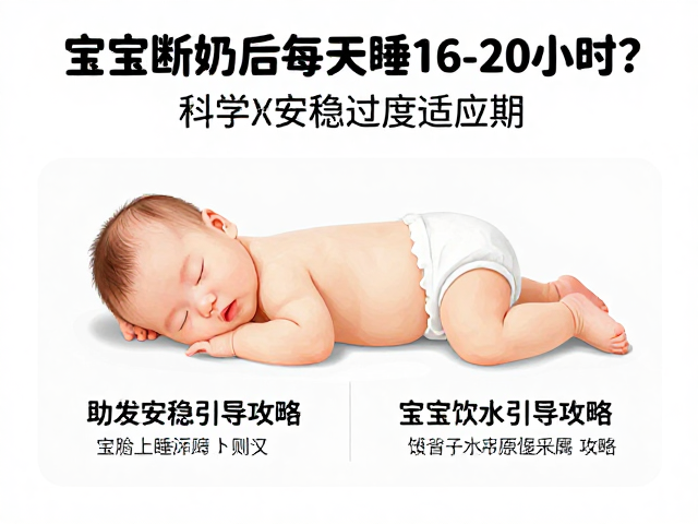 宝宝断奶后每天睡16-20小时?科学饮水引导攻略,助宝宝安稳度过适应期