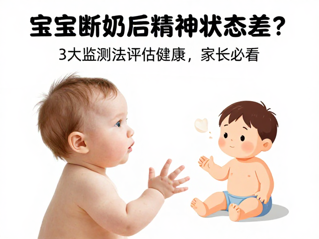 宝宝断奶后精神状态差?3大监测法评估健康,家长必看