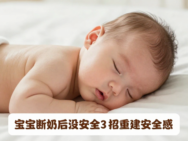 宝宝断奶后没安全感?观察精神状态,3招重建安全感