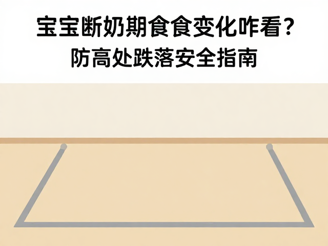 宝宝断奶期食欲变化咋看?防高处跌落安全指南