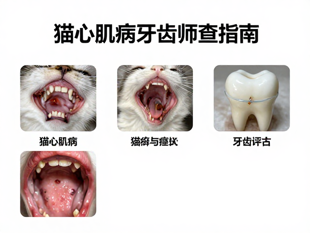 猫心肌病、猫癣与牙齿健康评估,3大核心病症筛查指南