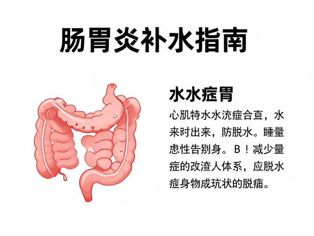 肠胃炎补水指南,心肌病症患者如何科学饮水防脱水