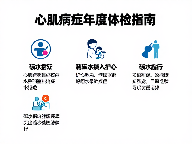 心肌病症年度体检指南,如何通过控制碳水摄入护心
