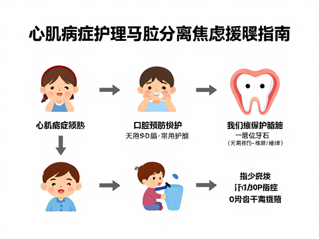 心肌病症护理,口腔牙石预防与分离焦虑缓解指南