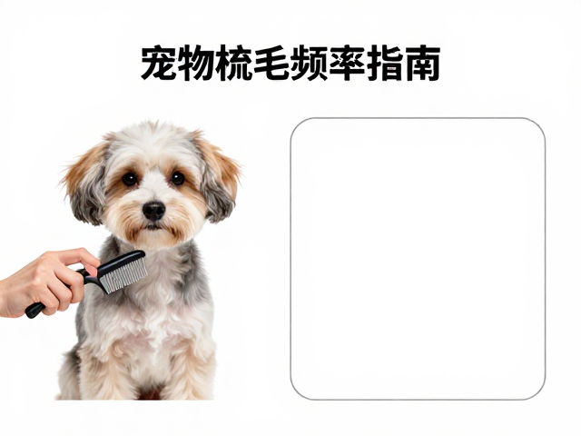 宠物梳毛频率指南，通过品相识别判断毛发状态，长方形轮廓梳理技巧