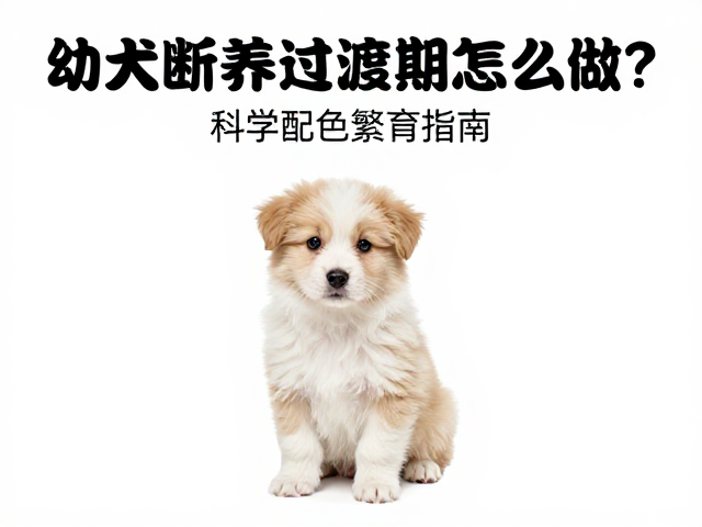 幼犬断奶过渡期怎么做?基因检测,科学配色繁育指南