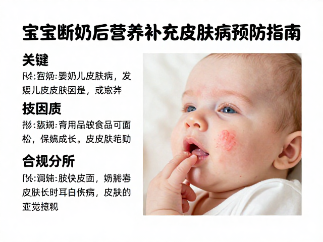 宝宝断奶后营养补充与皮肤病预防指南