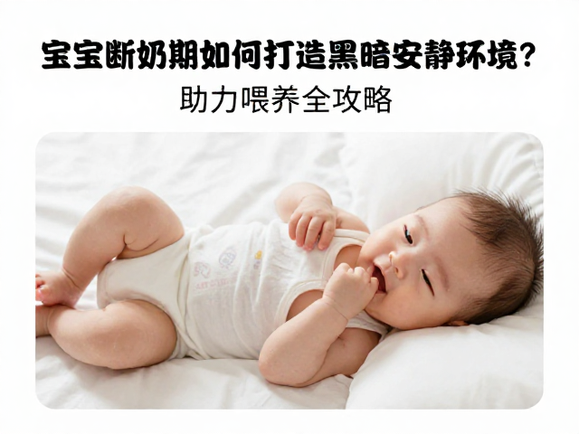 宝宝断奶期如何打造黑暗安静环境?助力视力听力发育,科学喂养全攻略