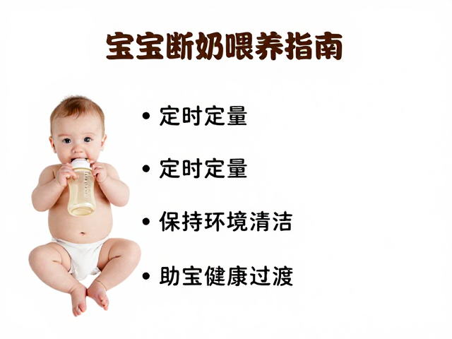 宝宝断奶喂养指南，定时定量，保持环境清洁，助宝宝健康过渡
