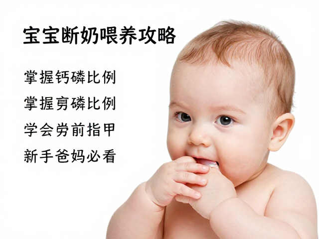 宝宝断奶喂养攻略，掌握钙磷比例，学会修剪指甲，新手爸妈必看