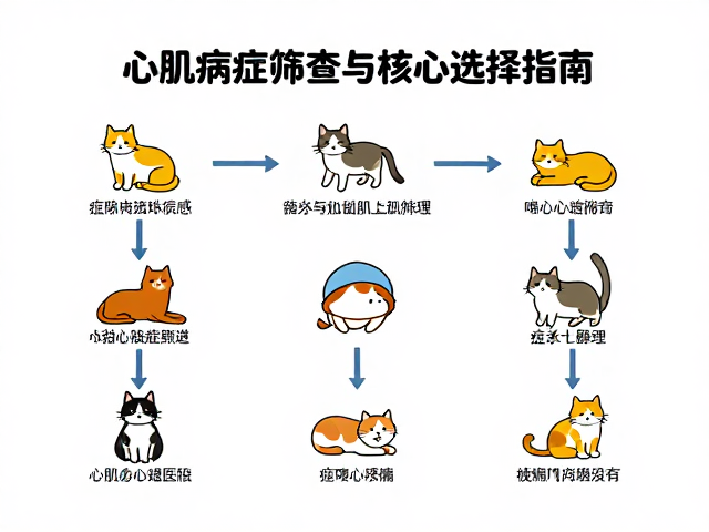 多猫家庭和谐,心肌病症筛查与宠物医院选择指南