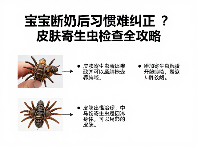 宝宝断奶后习惯难纠正?皮肤寄生虫检查全攻略