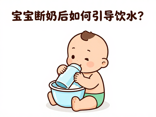 宝宝断奶后如何引导饮水?运动发育关键期的科学喂养指南