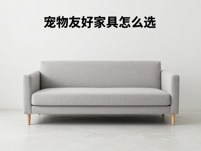 宠物友好家具怎么选?独立性强,高品相识别,打造品质养宠生活