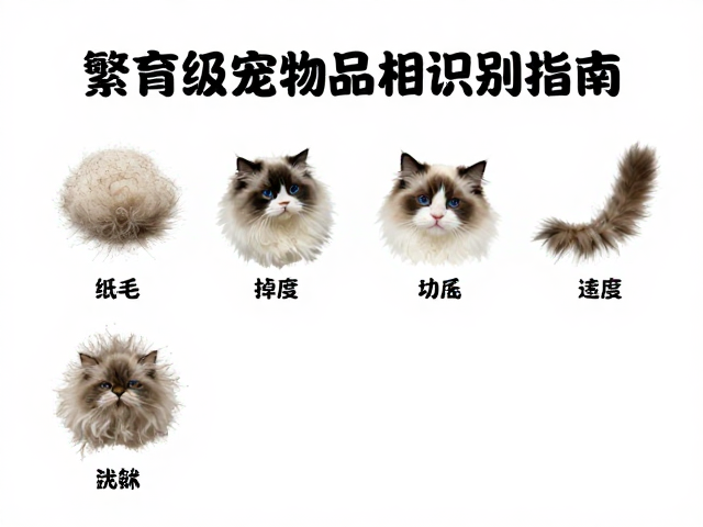 繁育级宠物品相识别指南,如何判断掉毛程度与价值