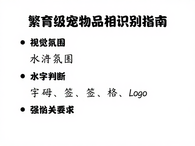 繁育级宠物品相识别指南,如何判断掉毛程度与价值