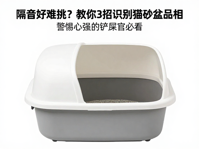 隔音好难挑?教你3招识别猫砂盆品相,警惕心强的铲屎官必看