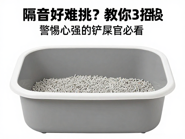 隔音好难挑?教你3招识别猫砂盆品相,警惕心强的铲屎官必看