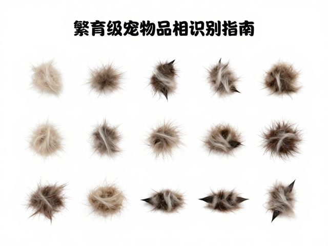 繁育级宠物品相识别指南,如何判断掉毛程度与价值