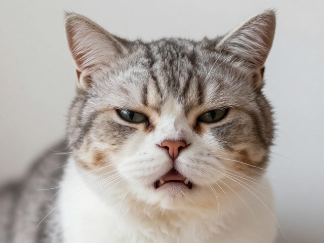 短鼻猫呼吸不畅?老年猫护肾指南及品相识别全解析